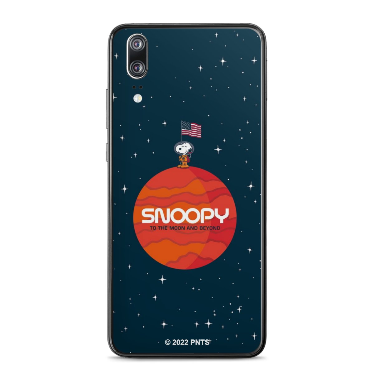 Snoopy viaggiatore spaziale Orange