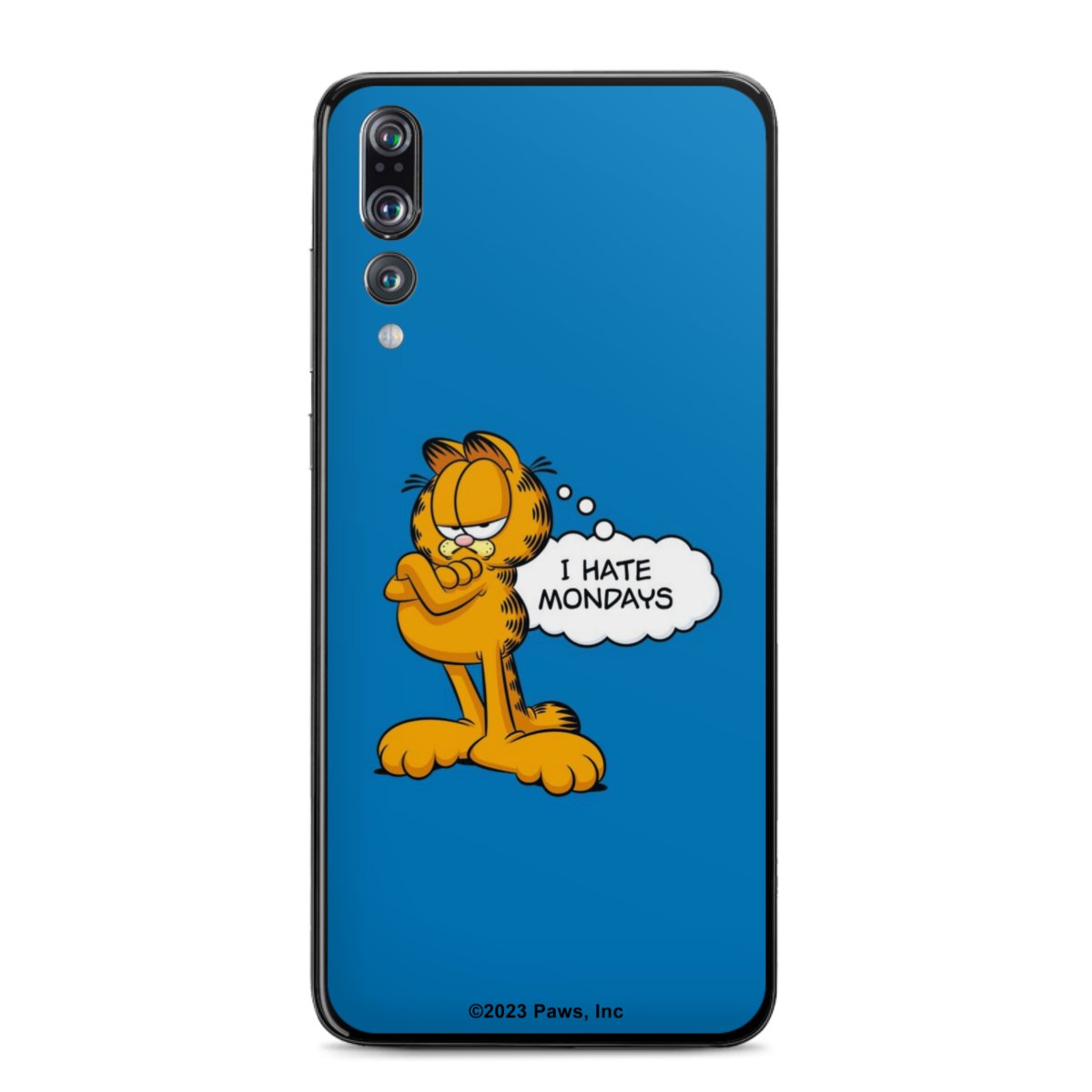 Garfield Je déteste les lundis Bleu