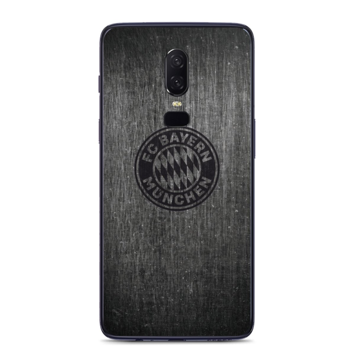 Metalllook FCB Logo einfarbig