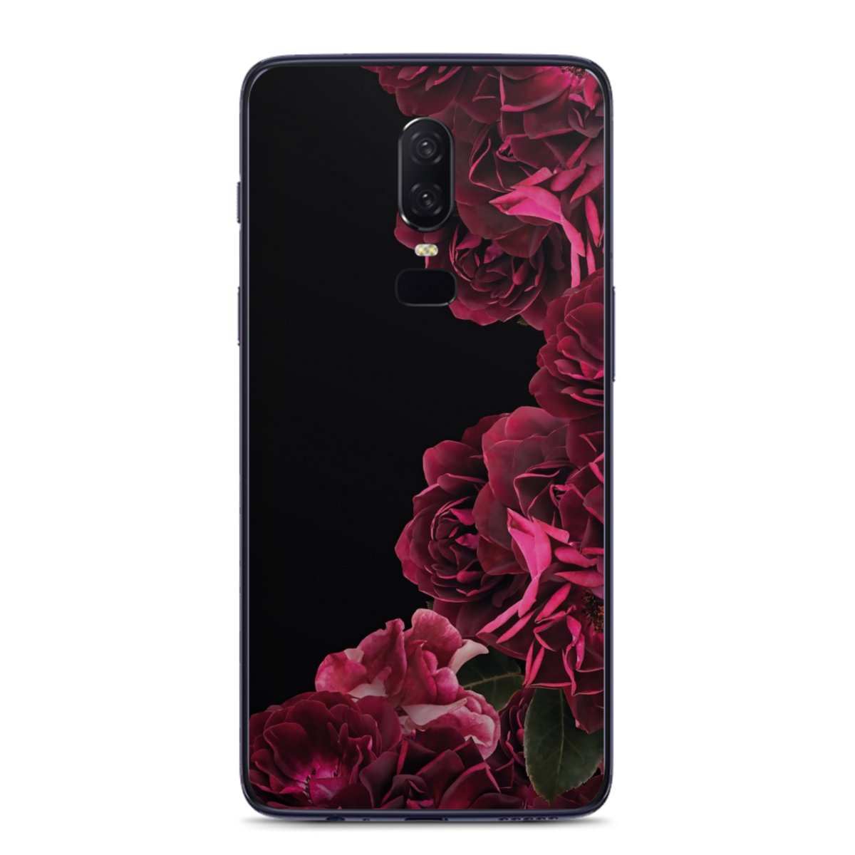 Rose vintage su nero