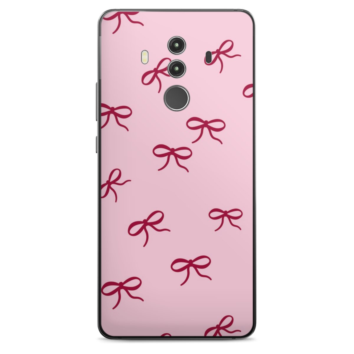 Bows Red Pink Pattern