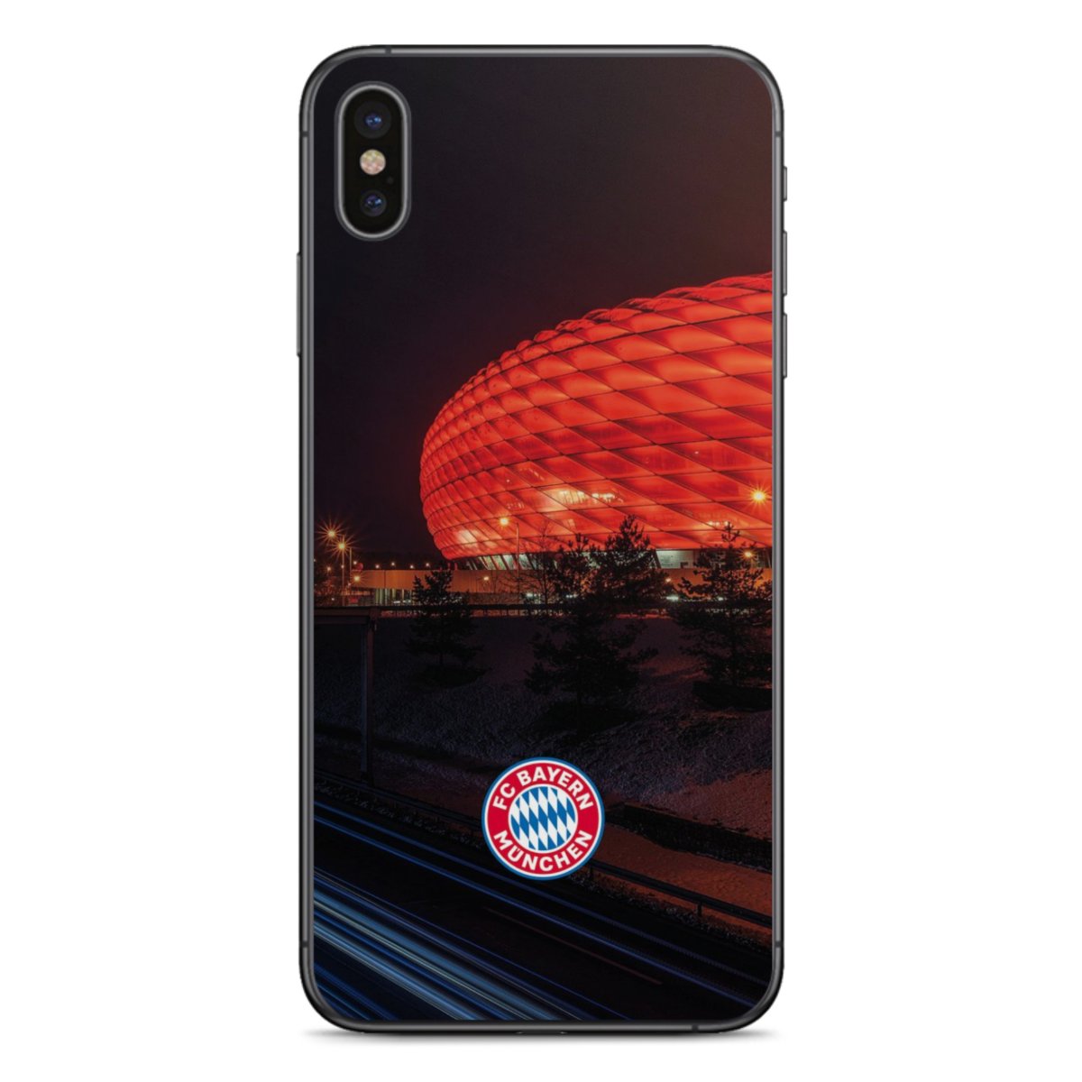 Allianz Arena bei Nacht FCB