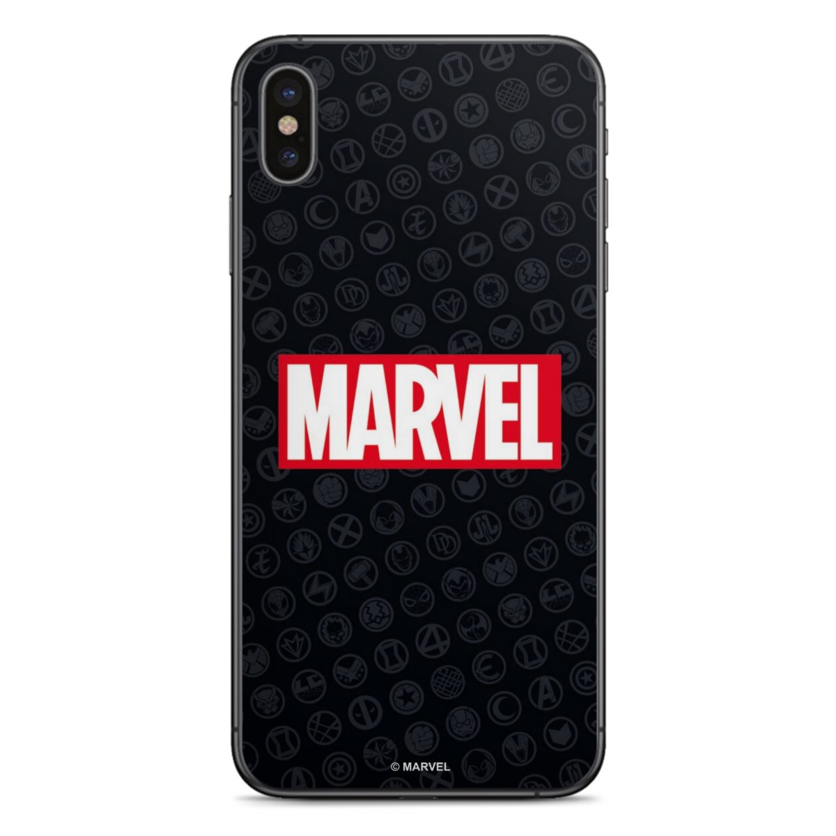 Marvel Logo Black Red 