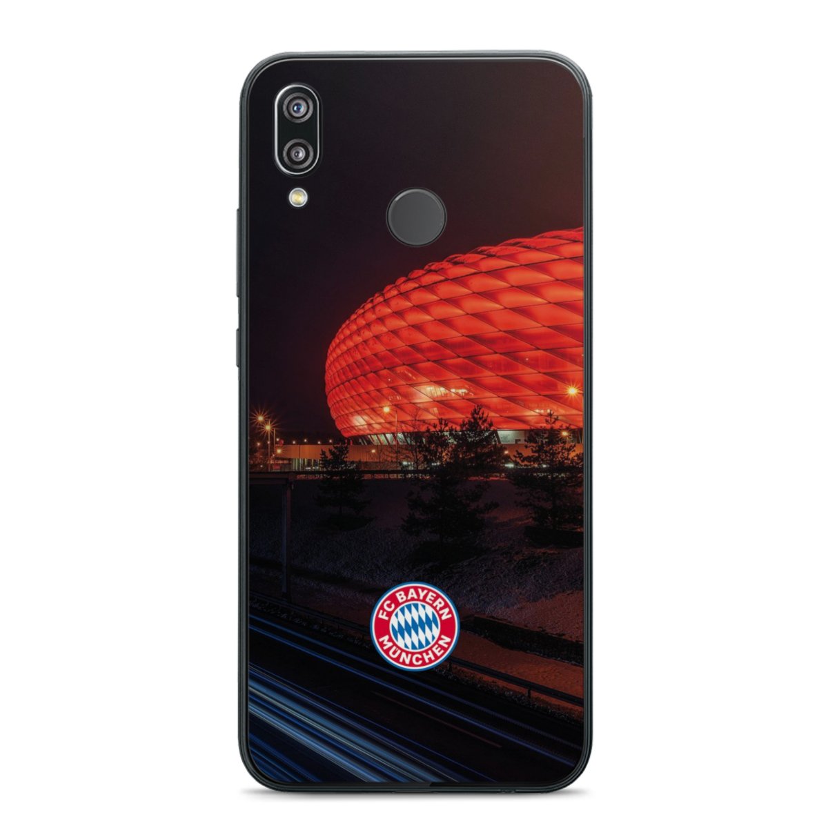 Allianz Arena bei Nacht FCB