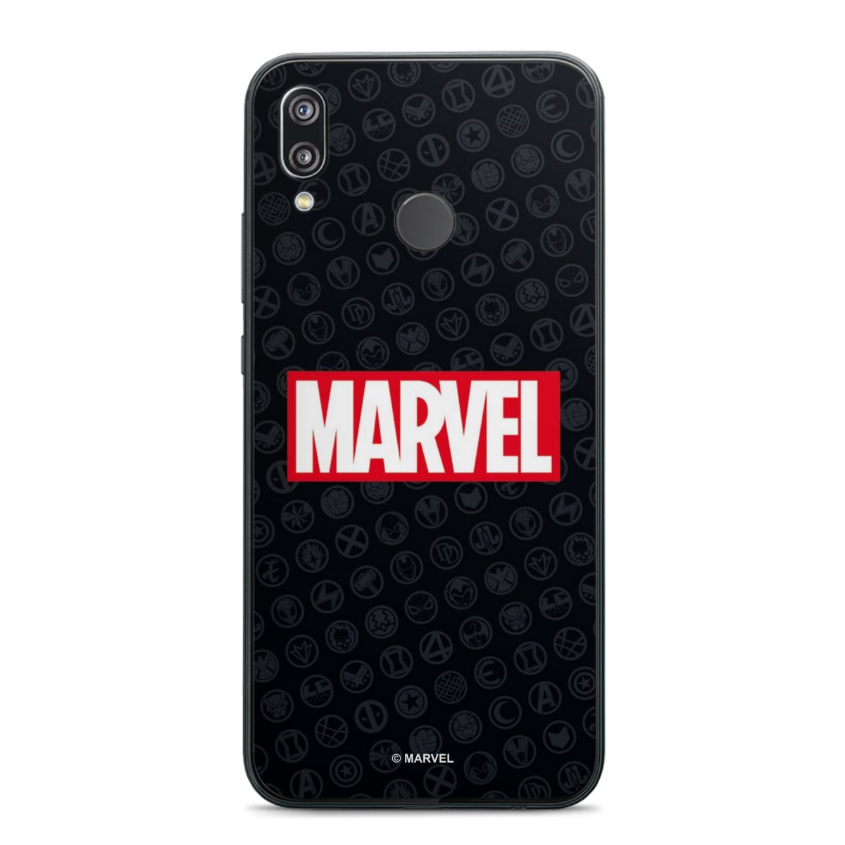 Marvel Logo Black Red 