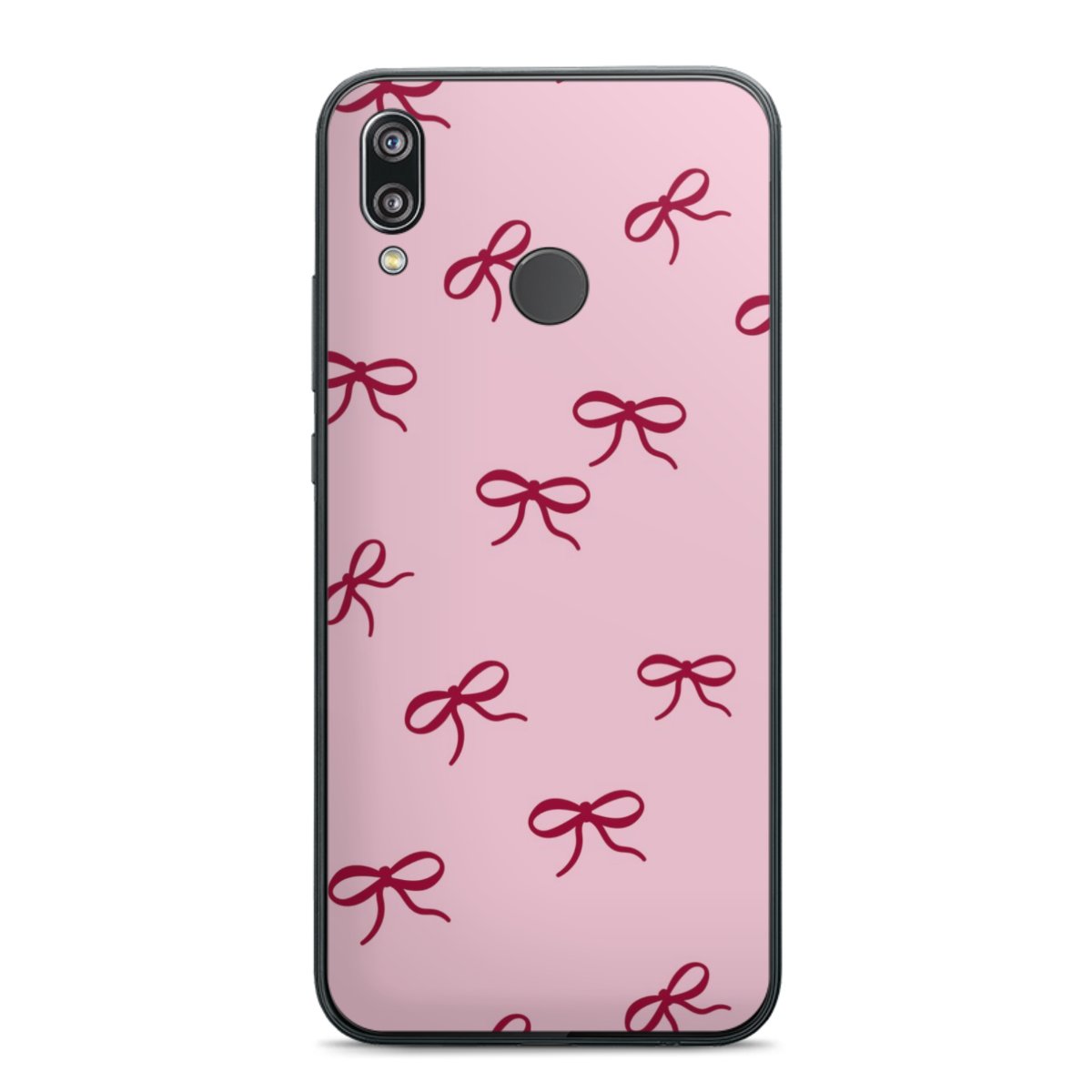 Bows Red Pink Pattern