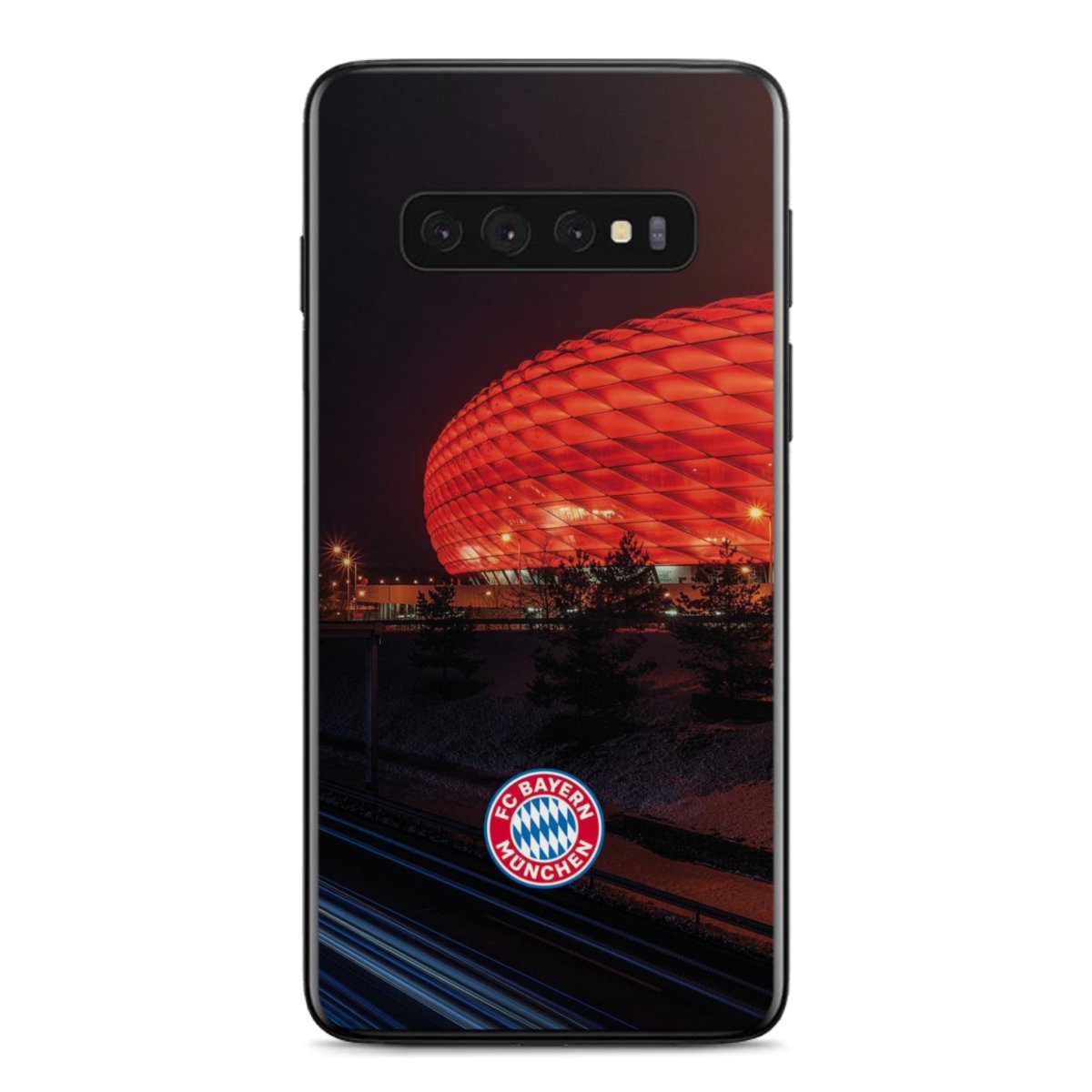 Allianz Arena bei Nacht FCB