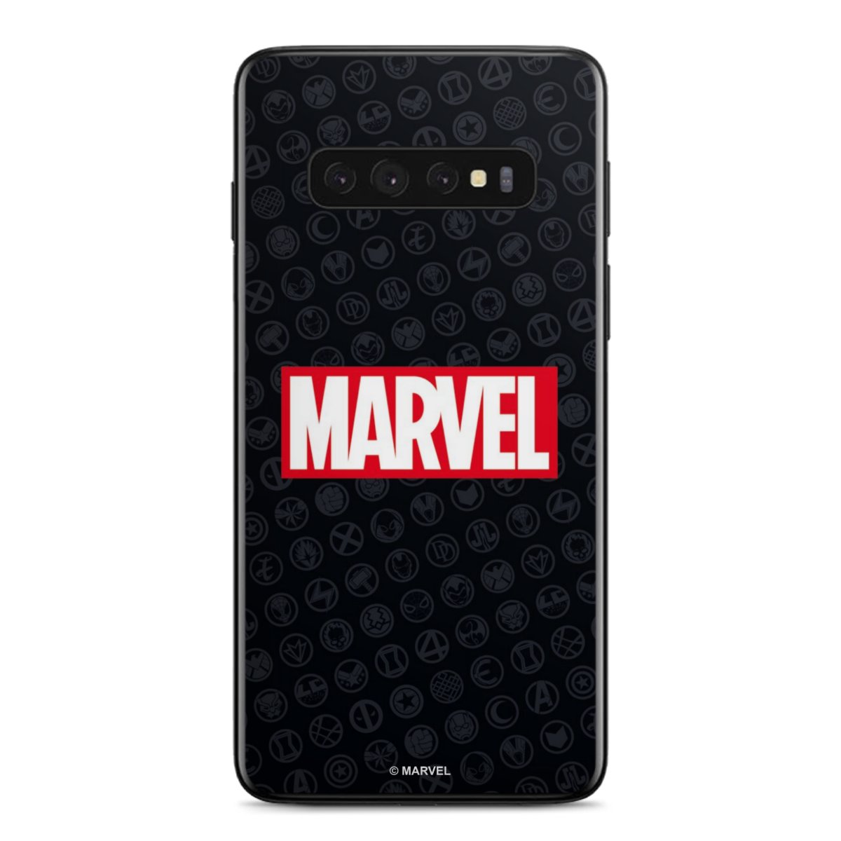 Marvel Logo Black Red 