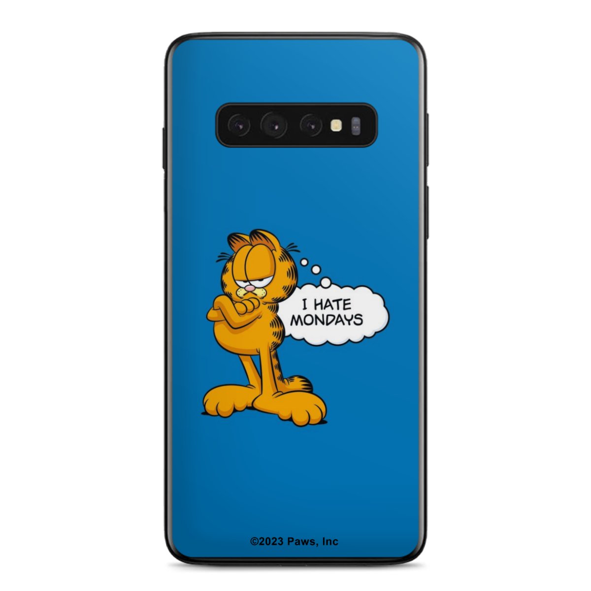 Garfield Ik haat maandagen blauw