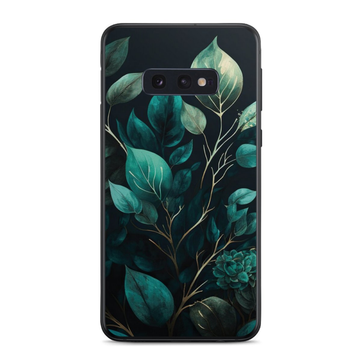 Eukalyptus dunkler Hintergrund