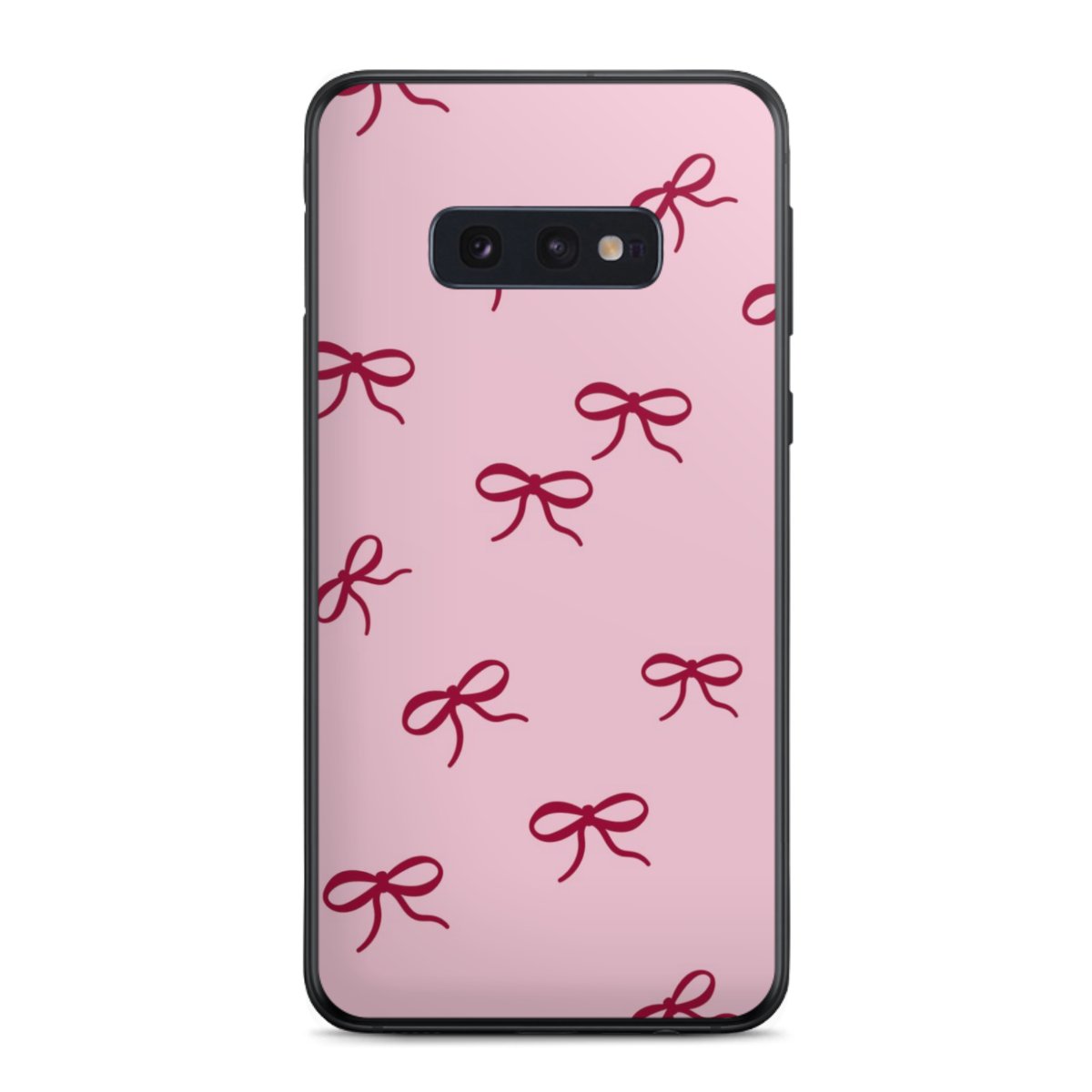 Bows Red Pink Pattern