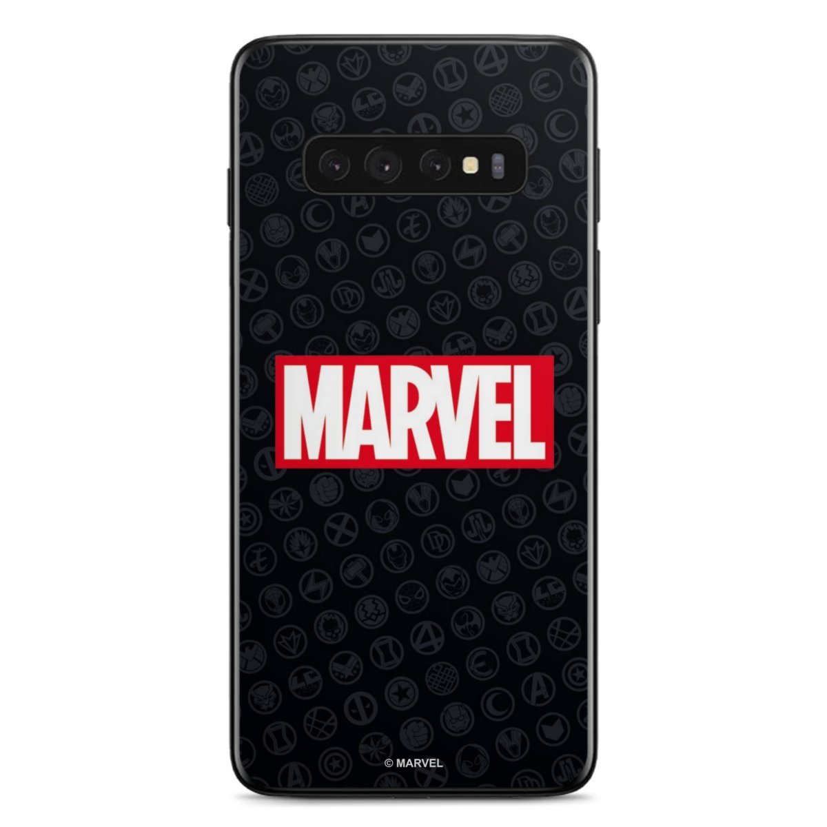 Marvel Logo Black Red 