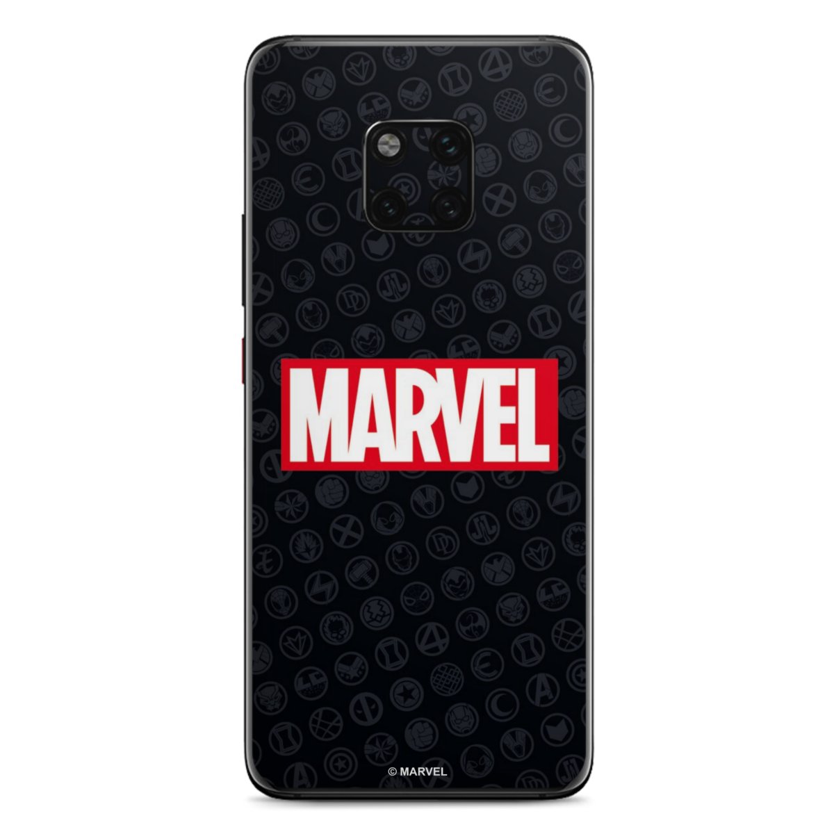 Marvel Logo Black Red 