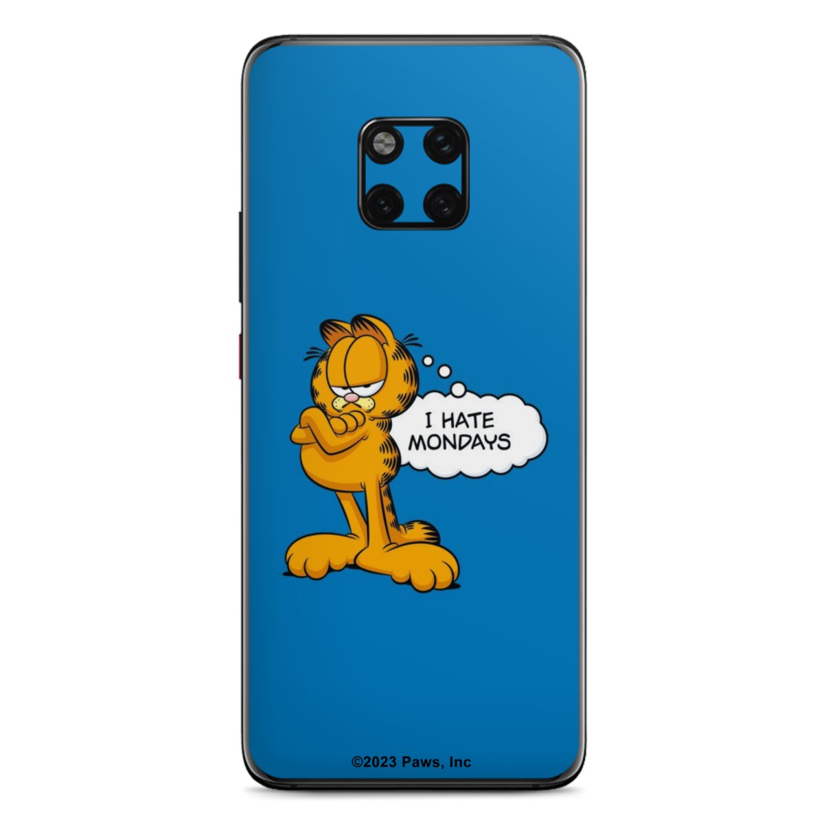 Garfield Ik haat maandagen blauw