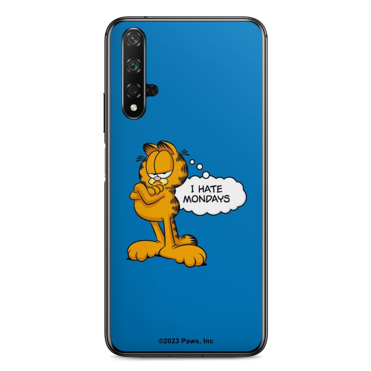 Garfield Je déteste les lundis Bleu