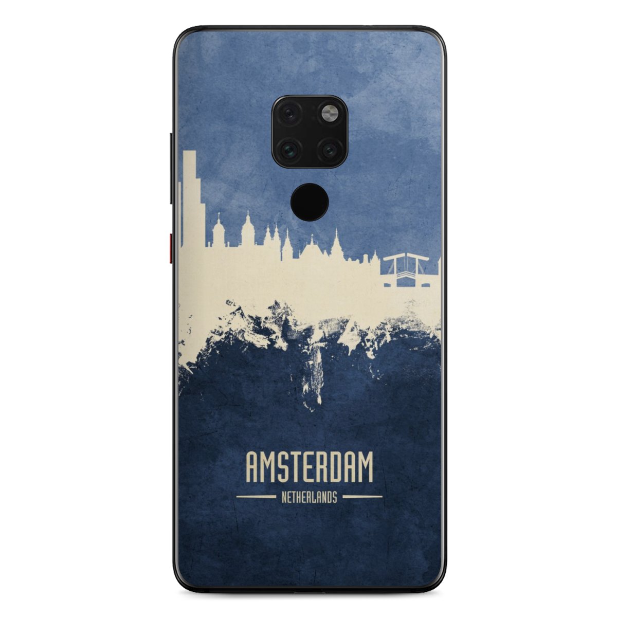 Amsterdam Skyline blauw