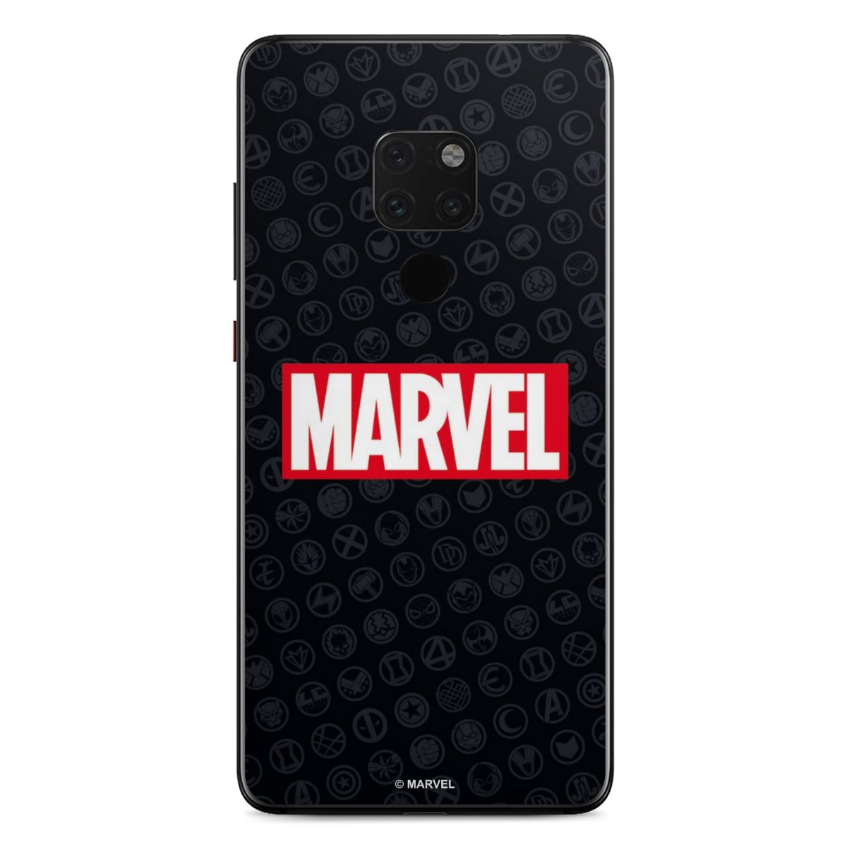 Marvel Logo Black Red 