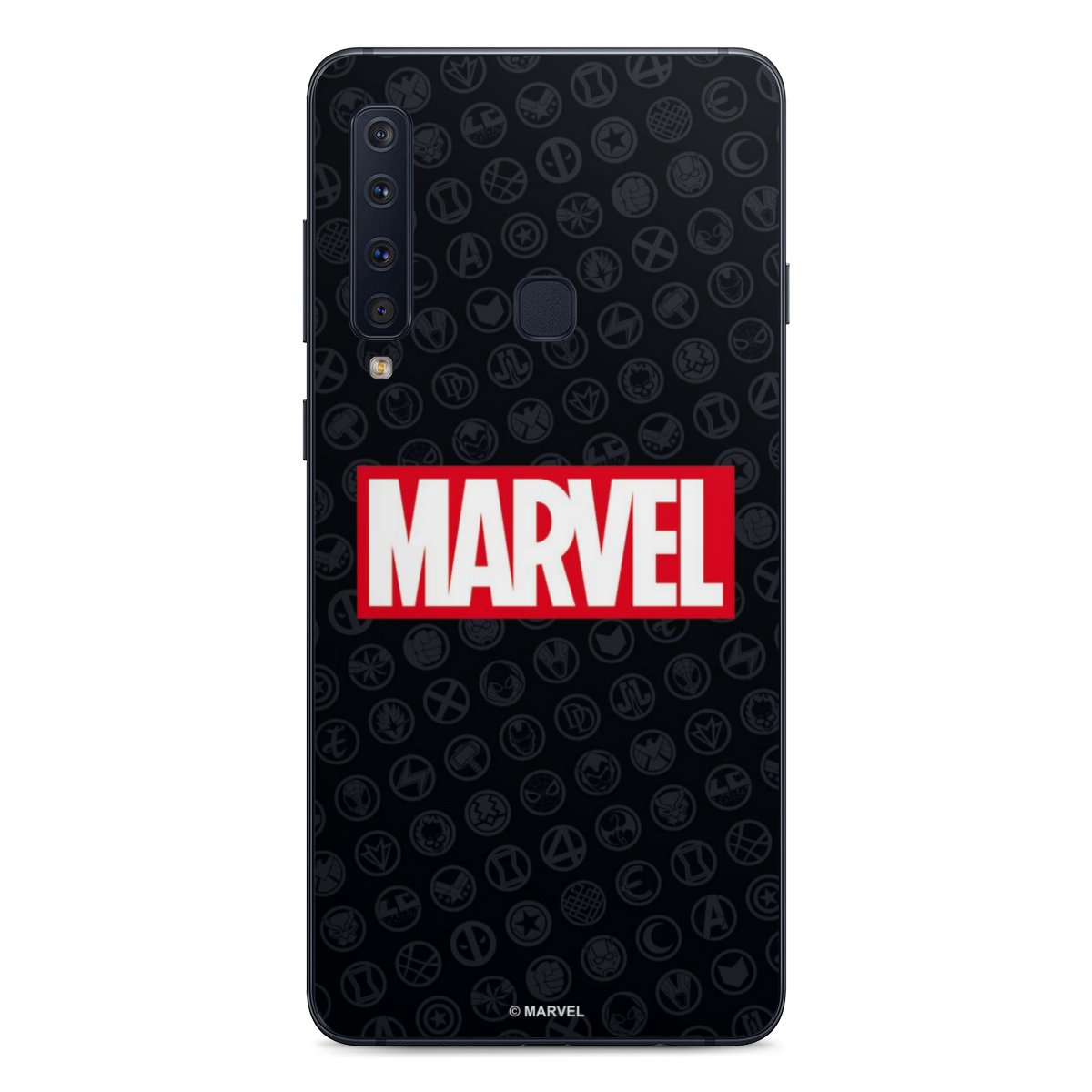 Marvel Logo Black Red 