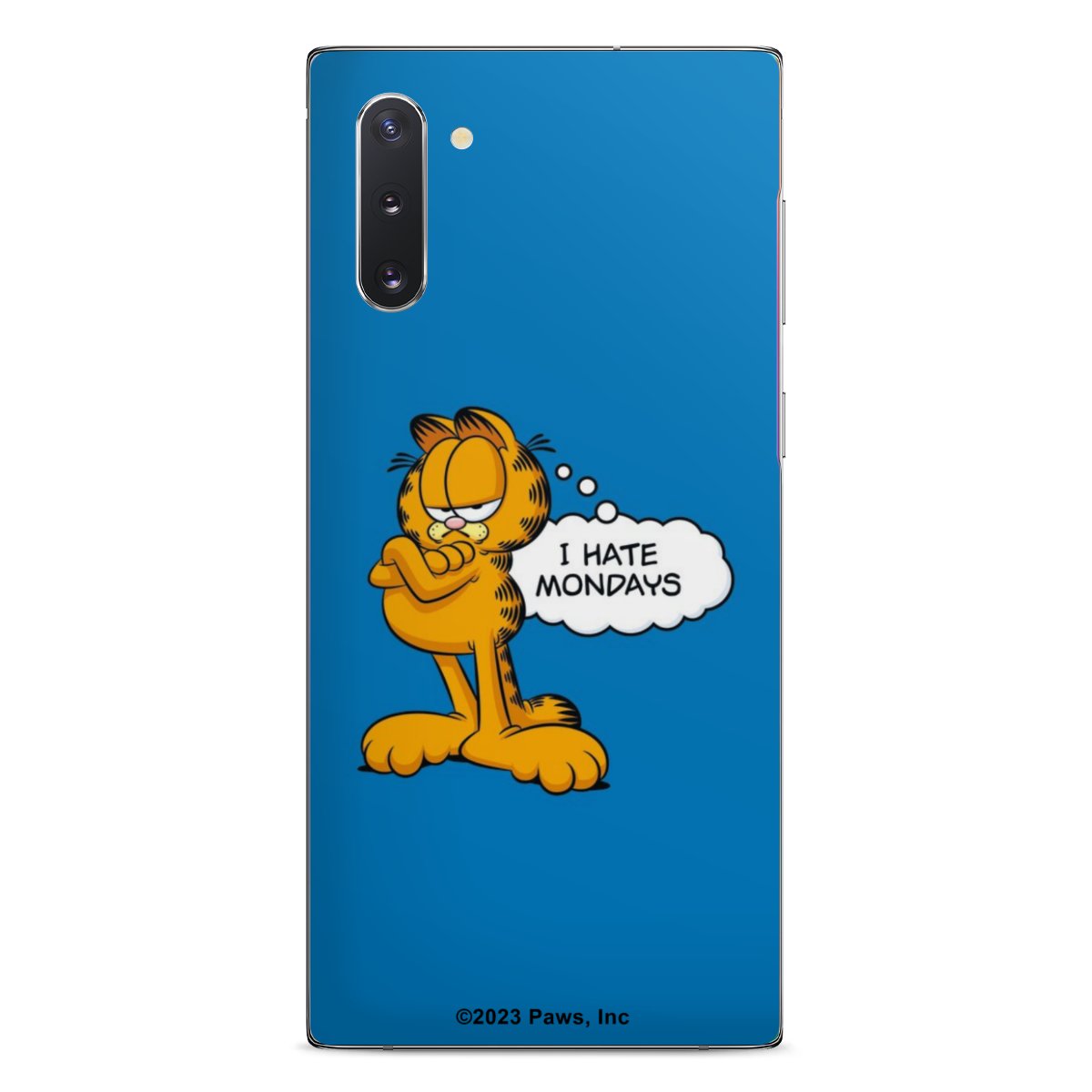 Garfield Ik haat maandagen blauw