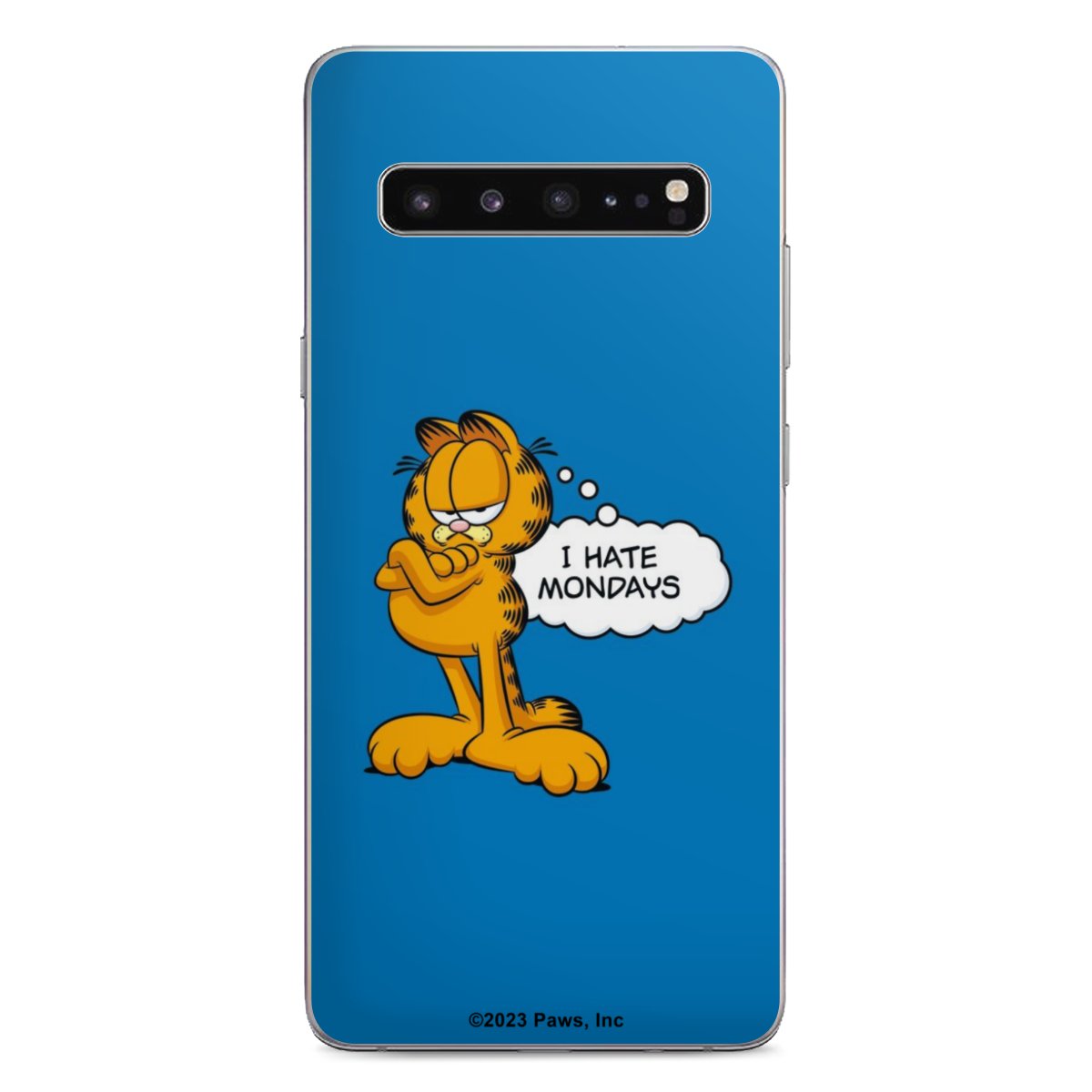 Garfield Je déteste les lundis Bleu