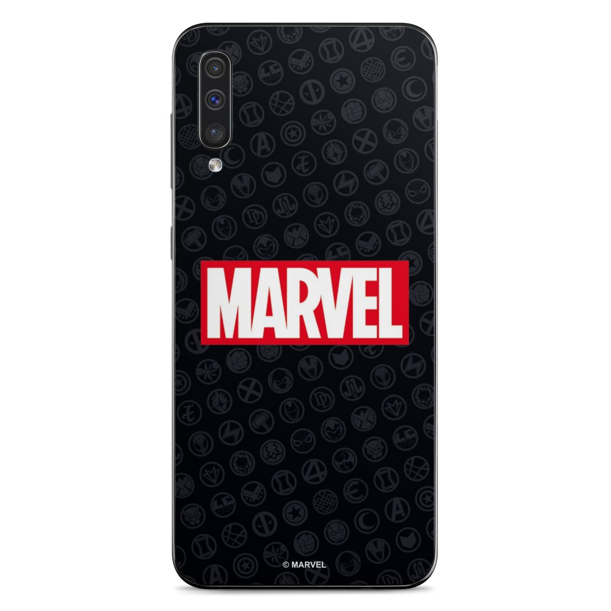 Marvel Logo Black Red 