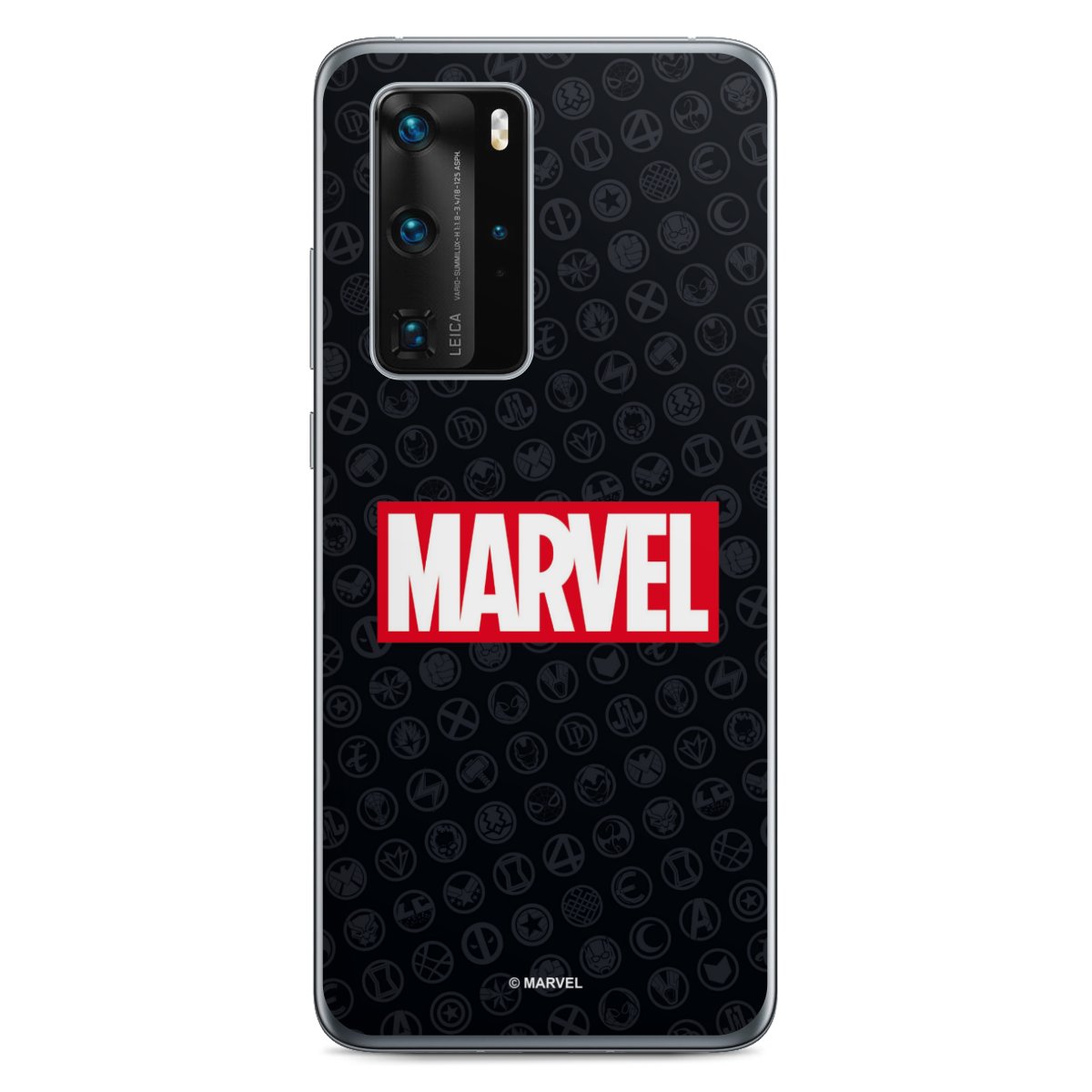 Marvel Logo Black Red 