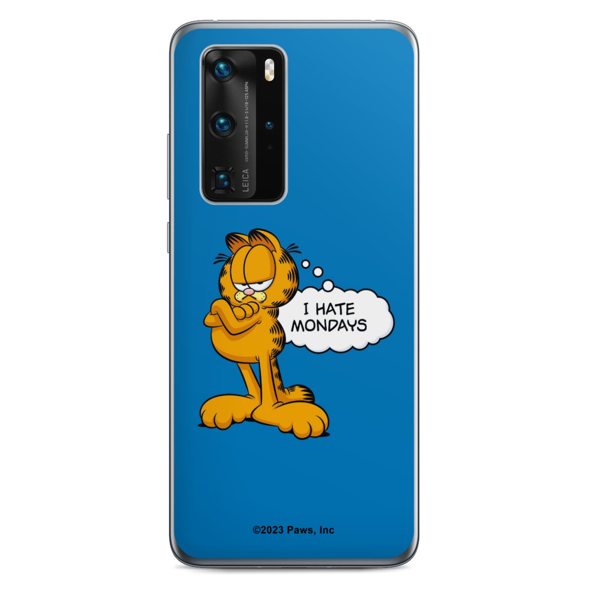 Garfield Ik haat maandagen blauw