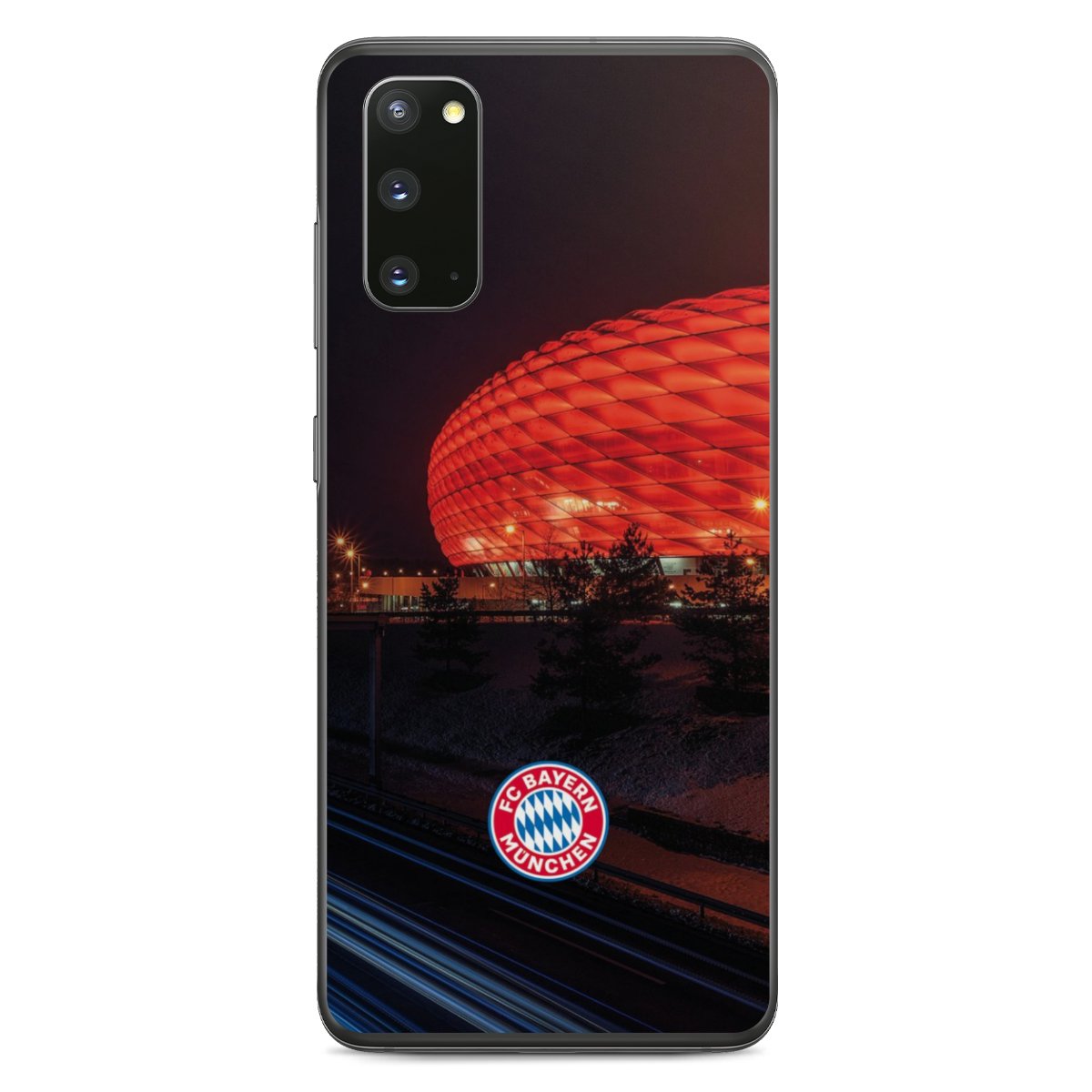 Allianz Arena bei Nacht FCB