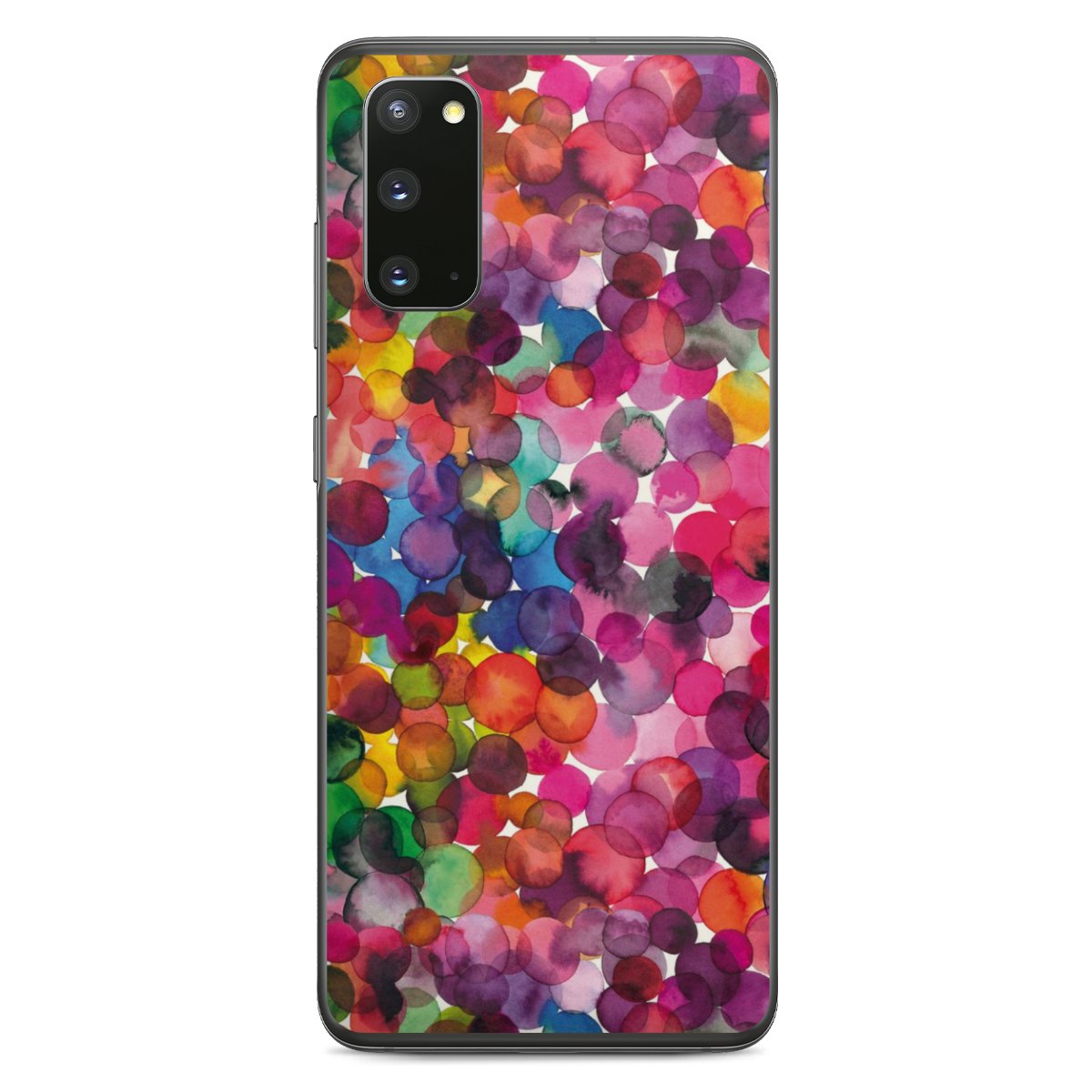 Punti acquerello sovrapposti