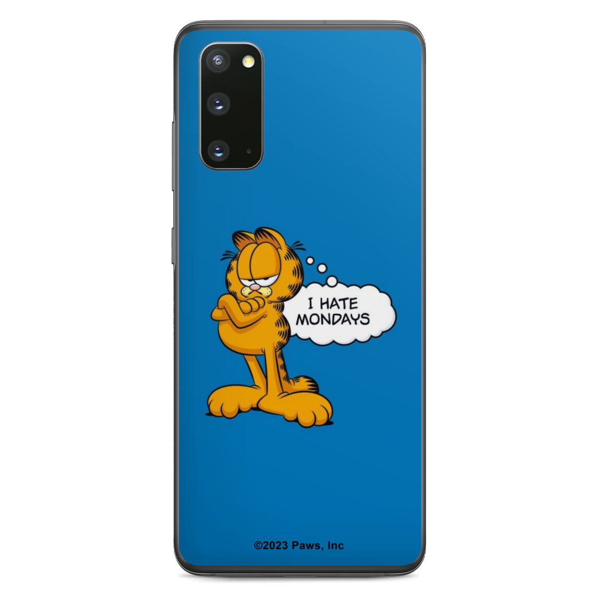 Garfield Ik haat maandagen blauw