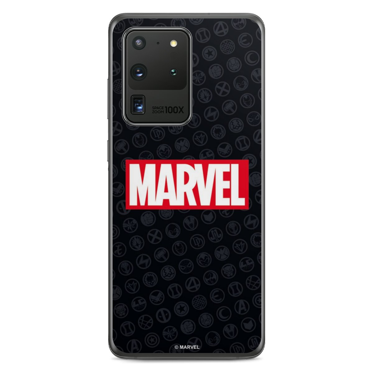 Marvel Logo Black Red 