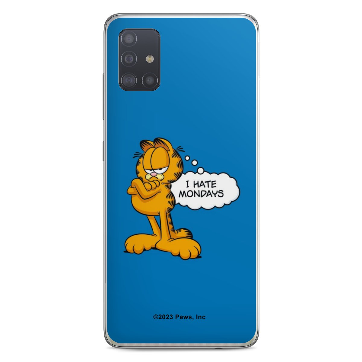 Garfield Je déteste les lundis Bleu