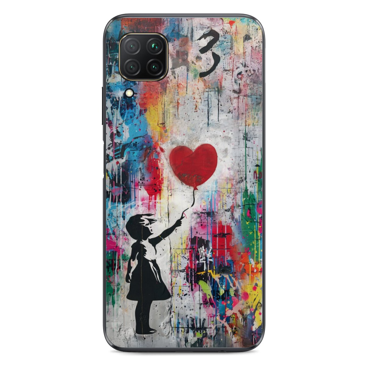 Balloon Girl Colorful