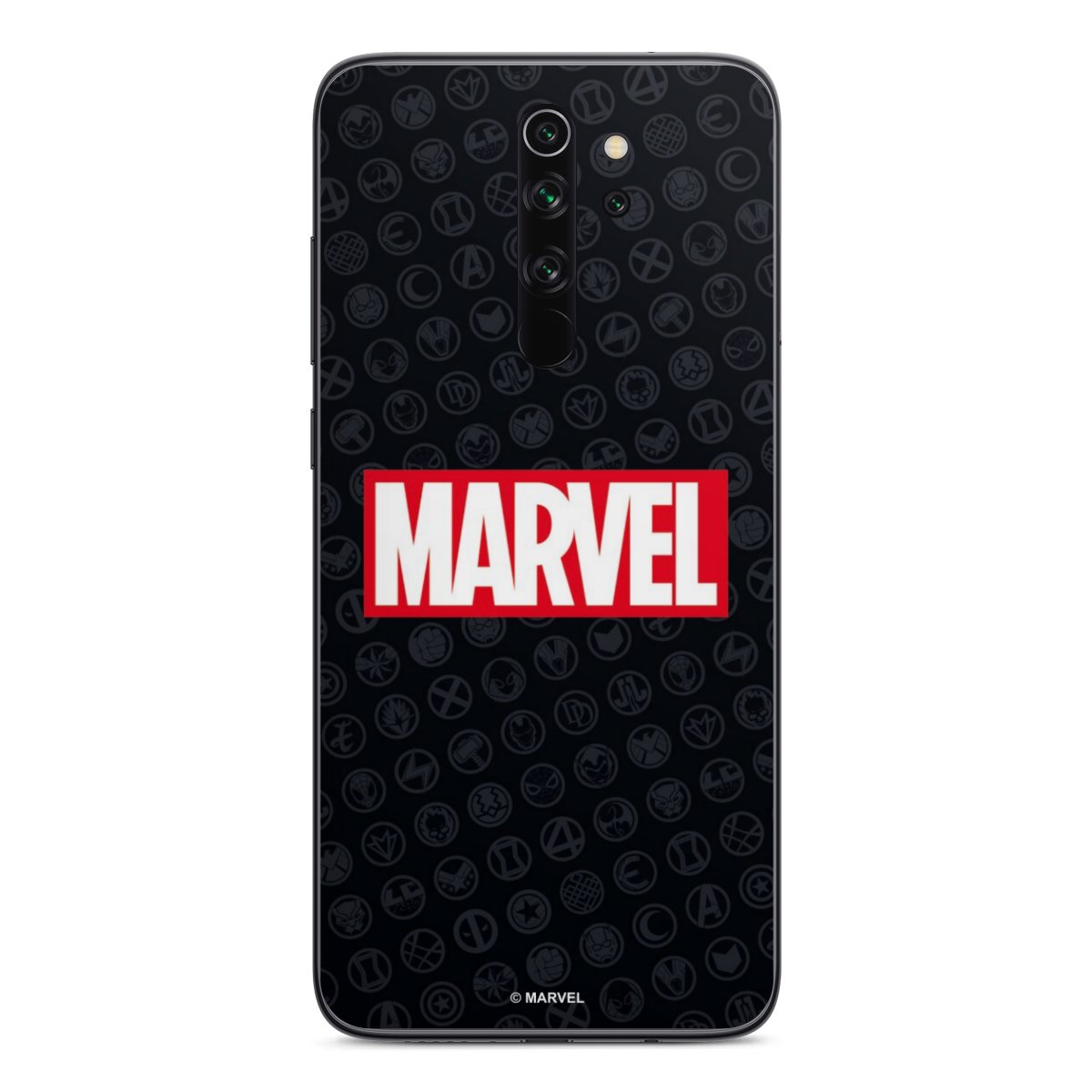 Marvel Logo Black Red 