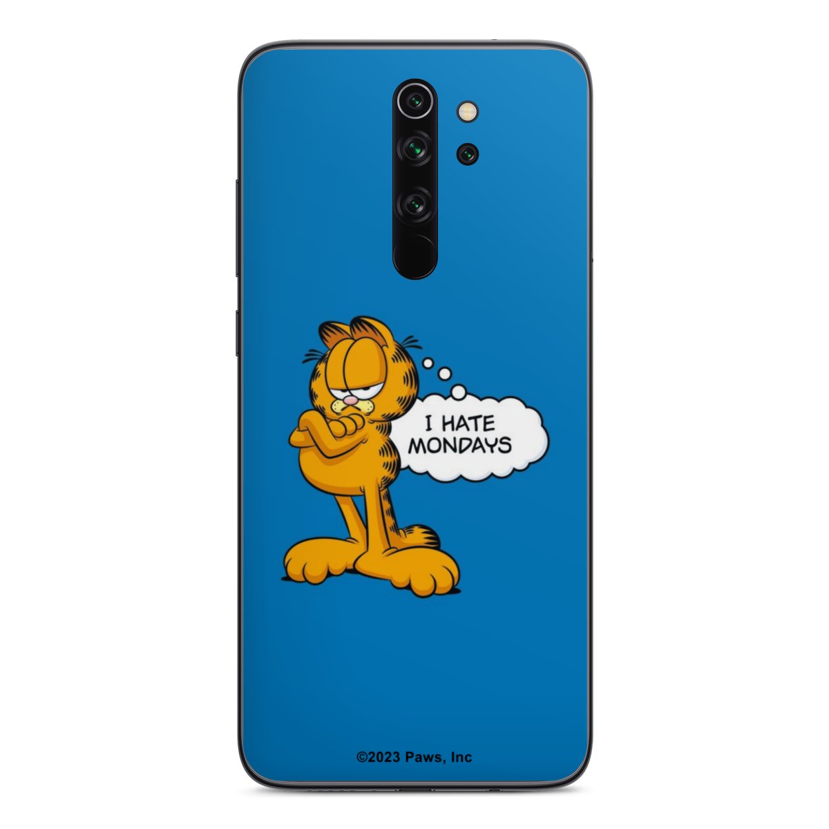 Garfield Je déteste les lundis Bleu