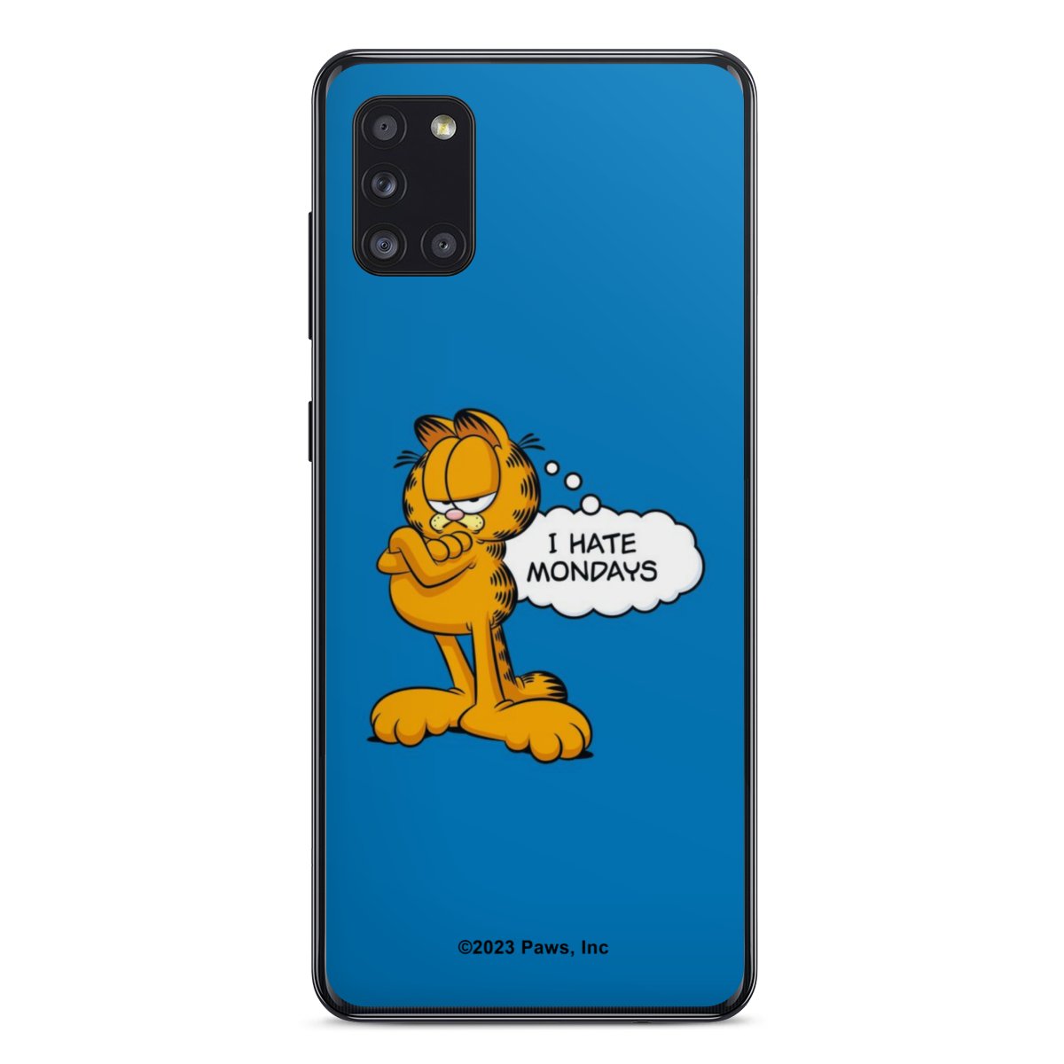 Garfield Ik haat maandagen blauw