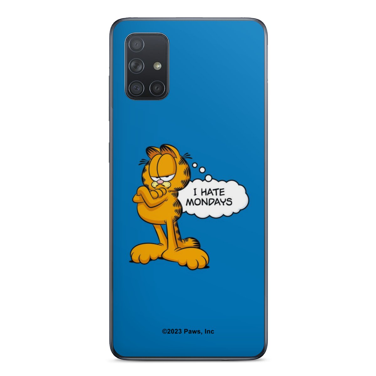 Garfield Ik haat maandagen blauw