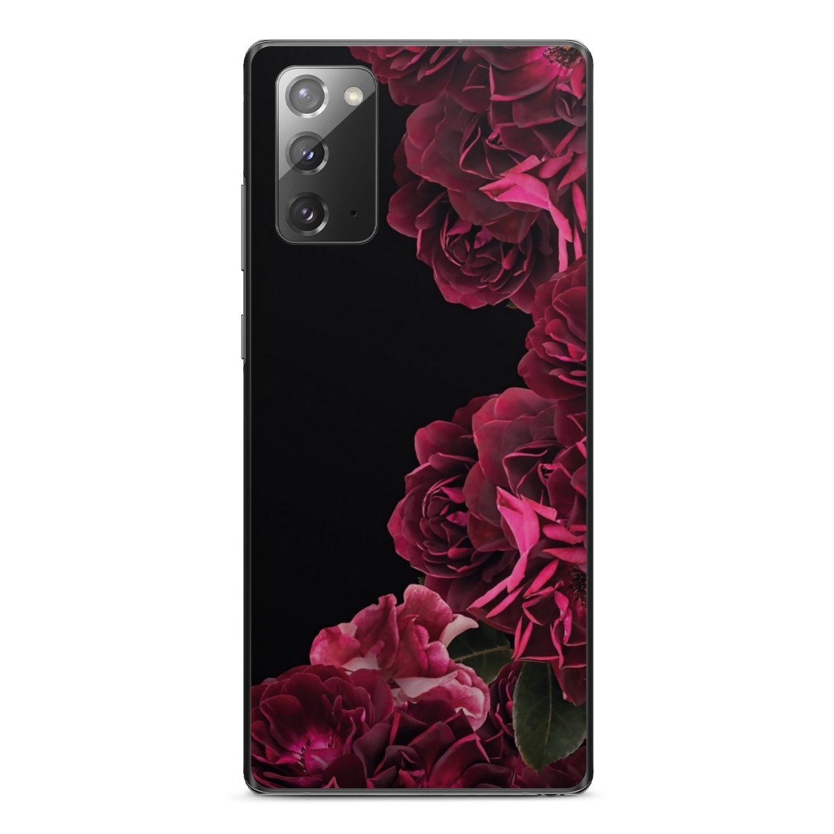 Rose vintage su nero