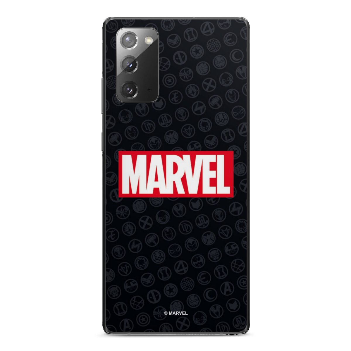 Marvel Logo Black Red 