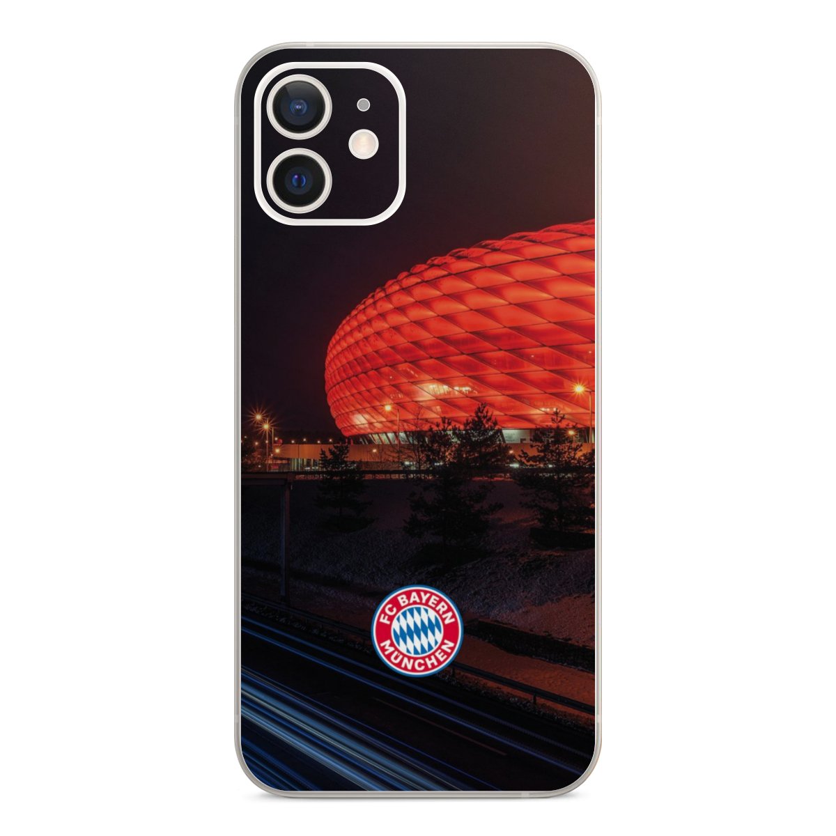 Allianz Arena bei Nacht FCB