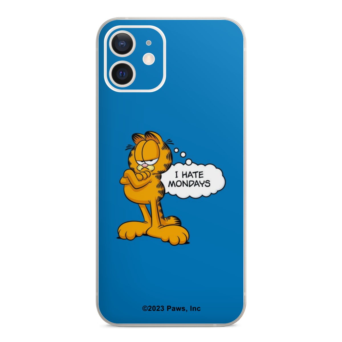 Garfield Ik haat maandagen blauw