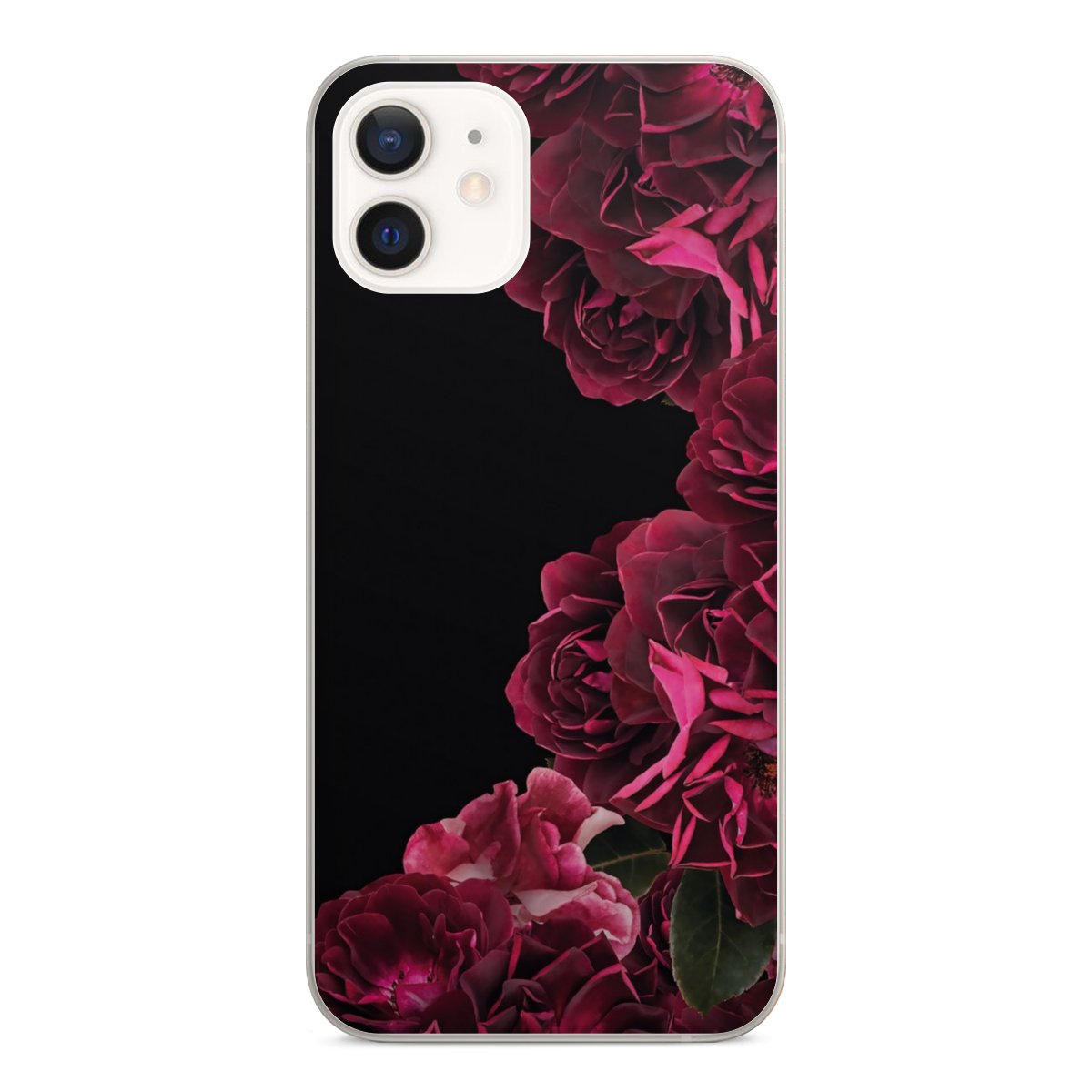 Rose vintage su nero