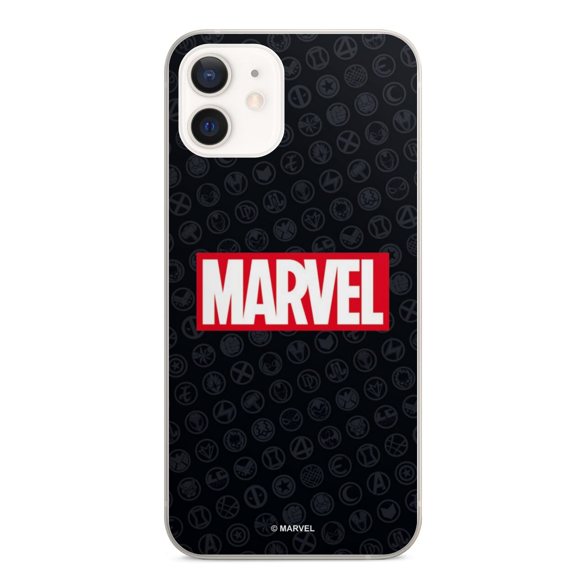 Marvel Logo Black Red 