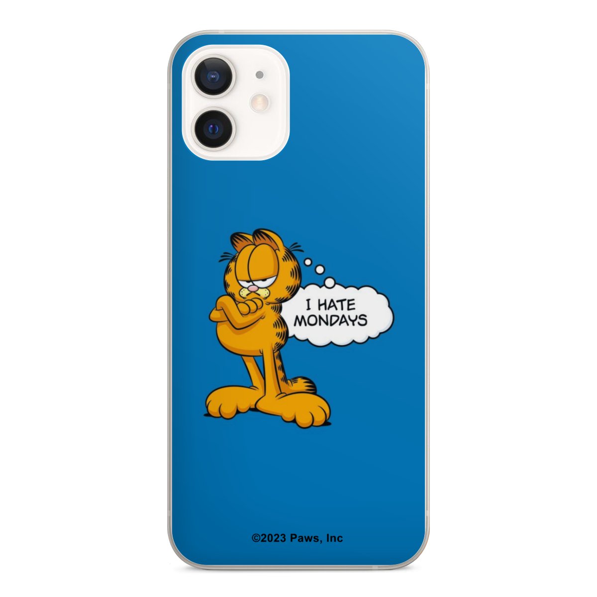 Garfield Ik haat maandagen blauw