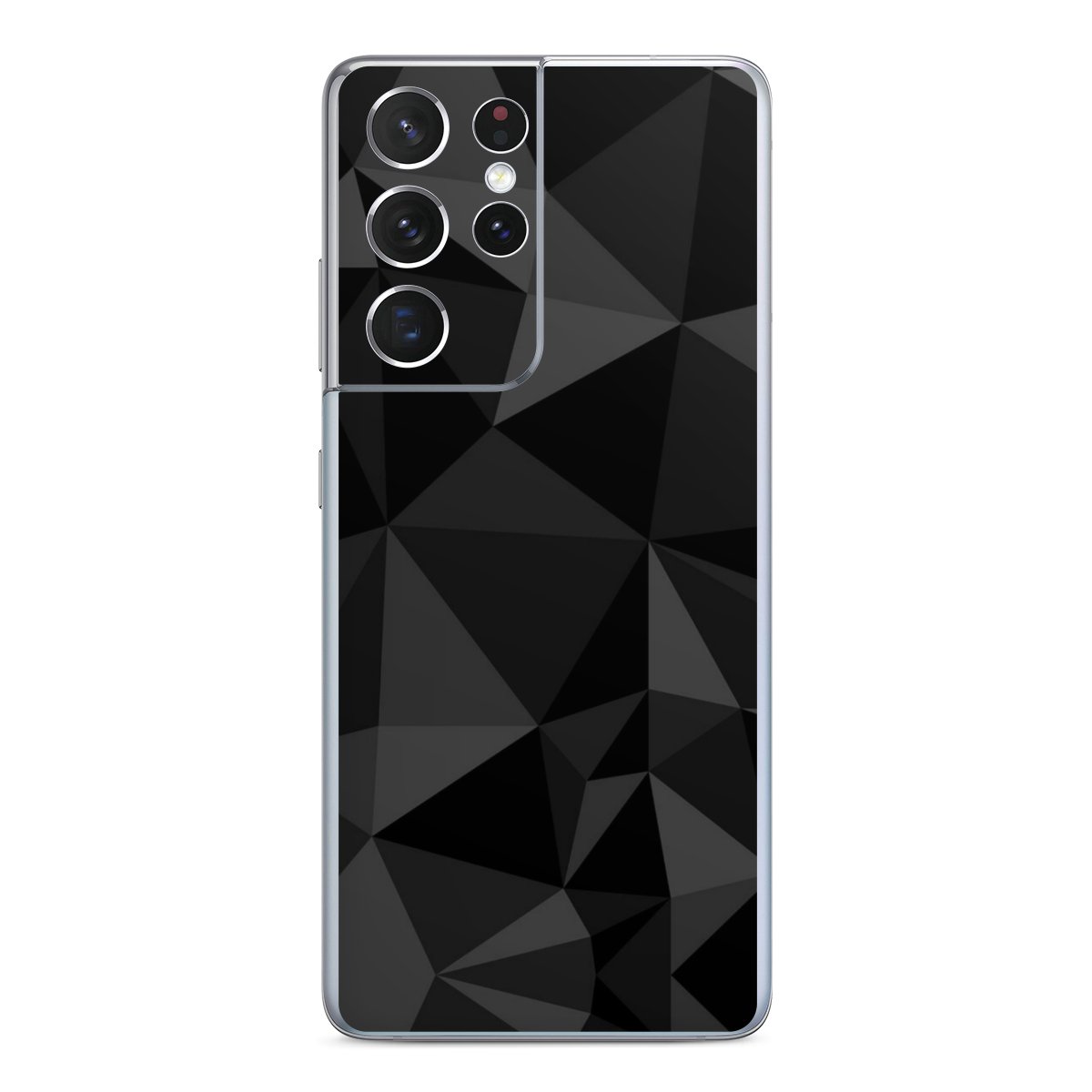 Motif Polygone Noir