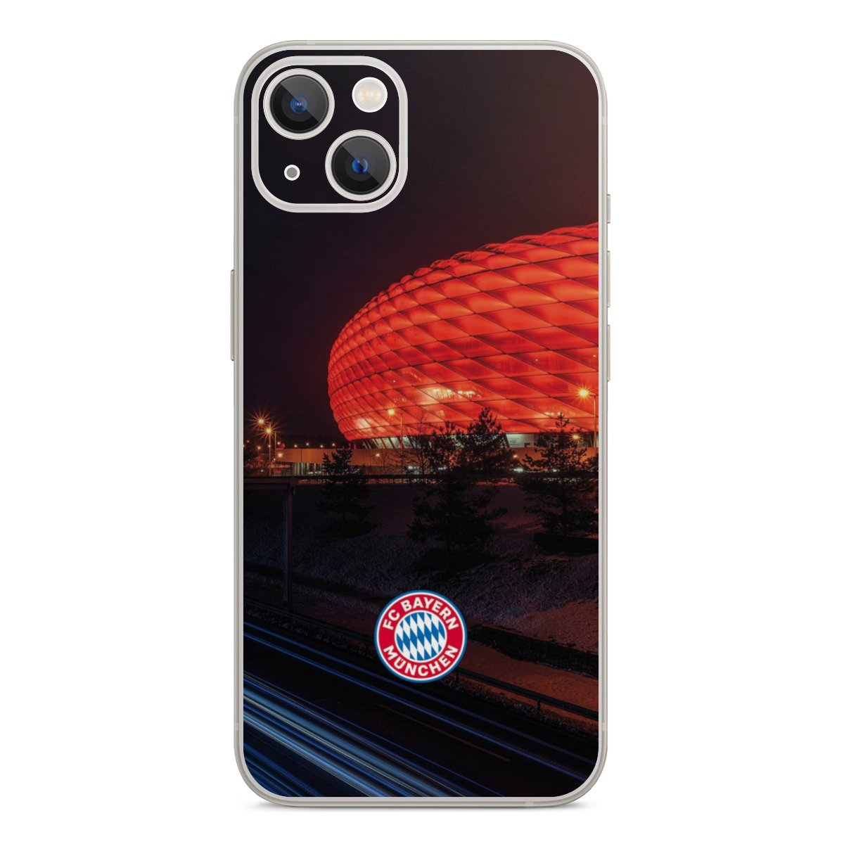 Allianz Arena bei Nacht FCB