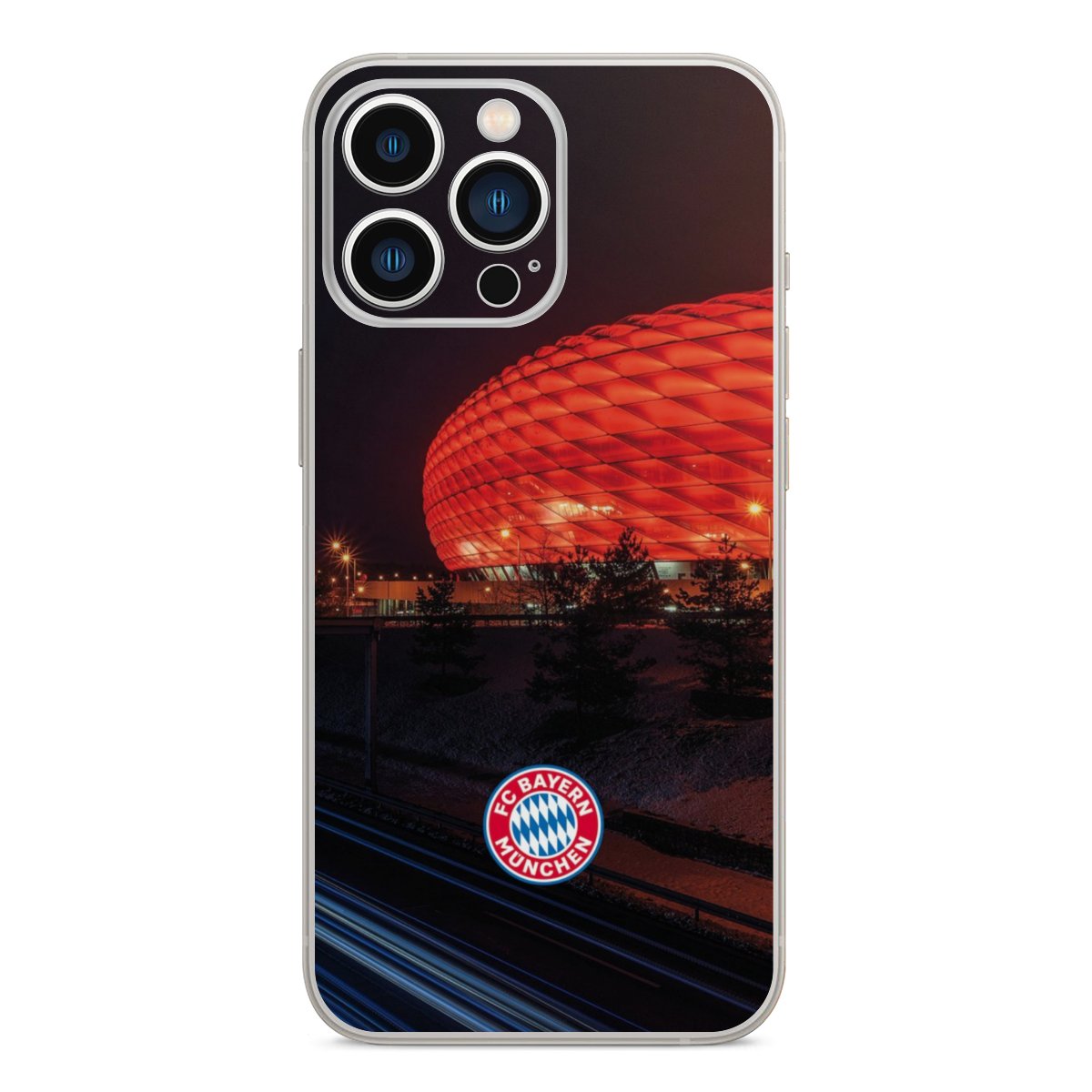 Allianz Arena bei Nacht FCB