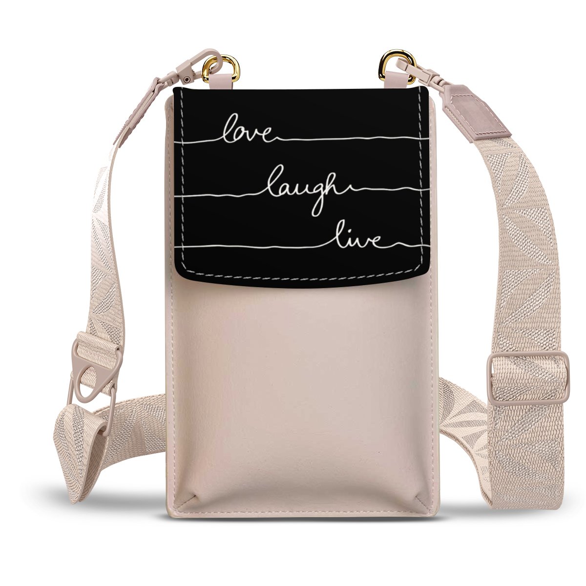 Love Laugh Live blanc/noir