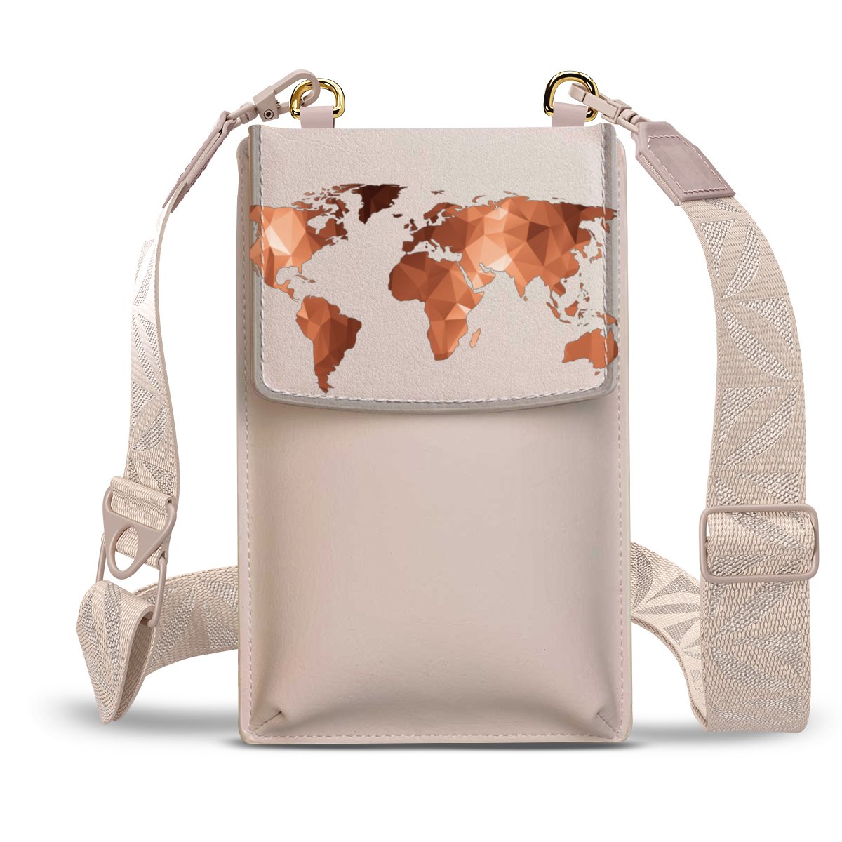 Worldmap Triangle trasparente