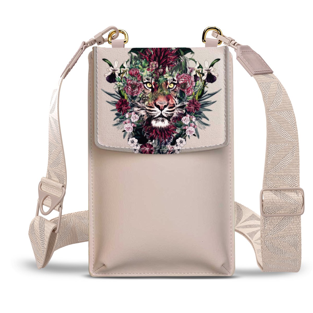 Floral Tiger senza sfondo